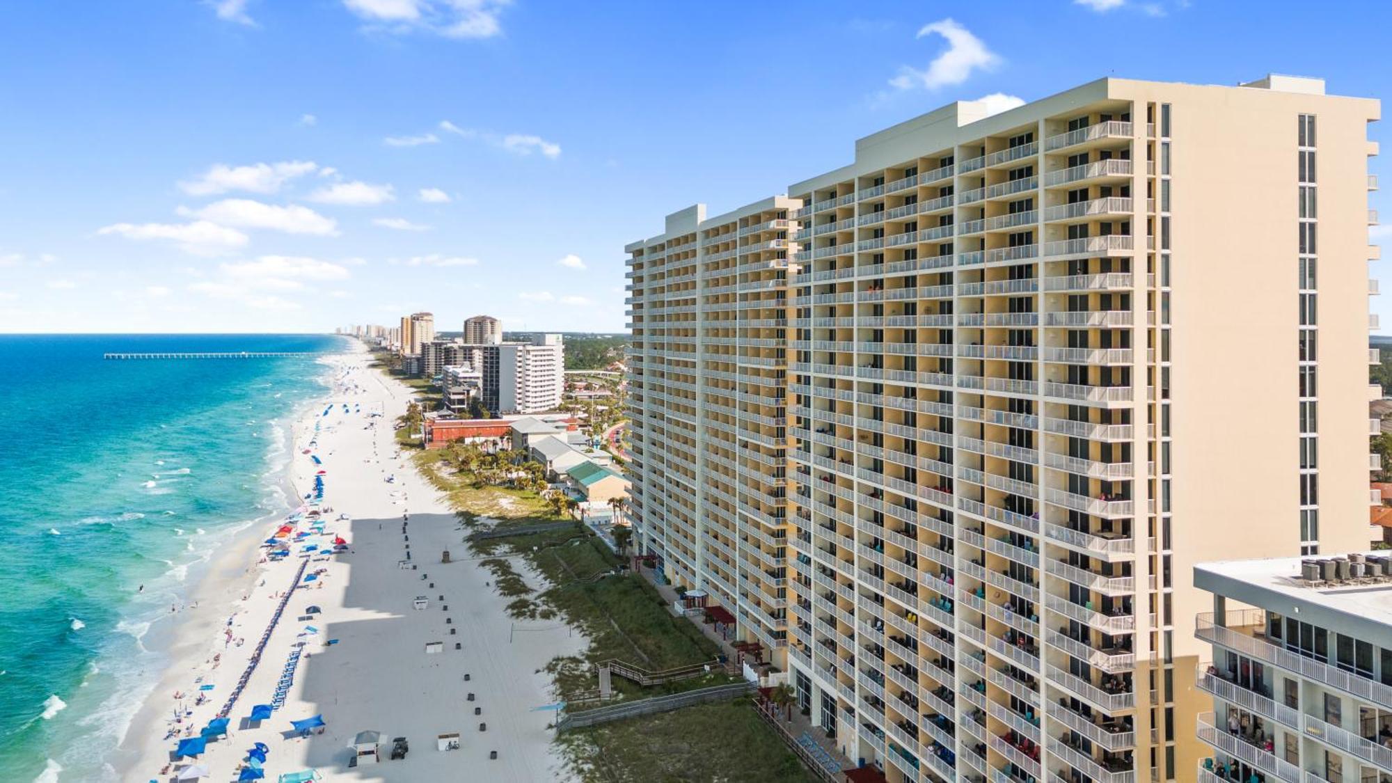 Majestic Beach Towers Resort By Panhandle Getaways Panama City Beach Bagian luar foto